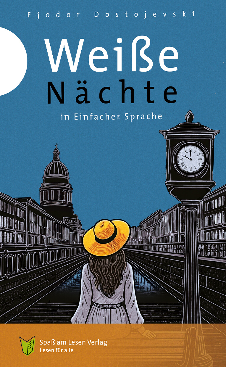 Buchcover von "Weiße Nächte", erschienen im Spaß am Lesen Verlag